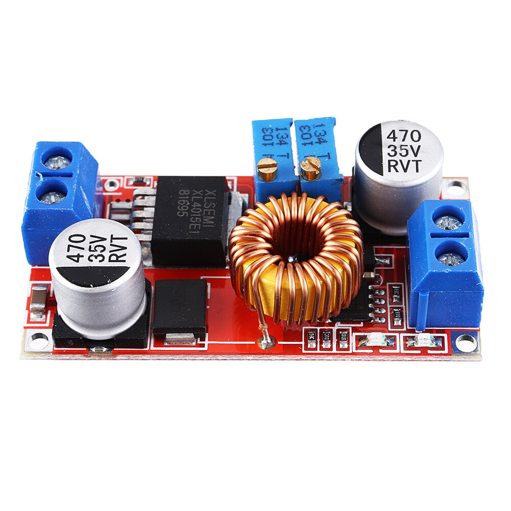 2 stuks dc-dc 5-32v naar 0.8-30v voeding step down module verstelbare buck regulator 5a constante led driver batterij opladen voltage board