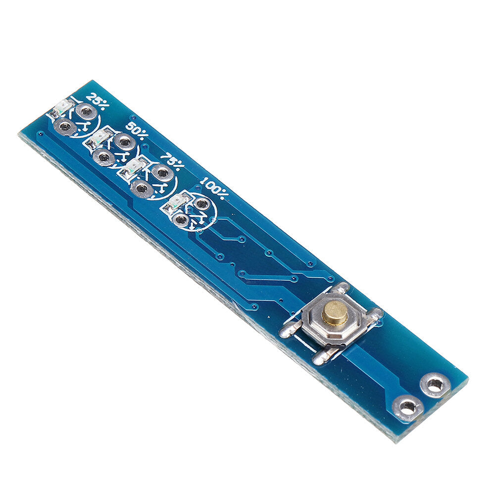 1s/2s/3s/4s enkele 3.7v 18650 lithium batterij capaciteit indicator module procent power level tester led display board