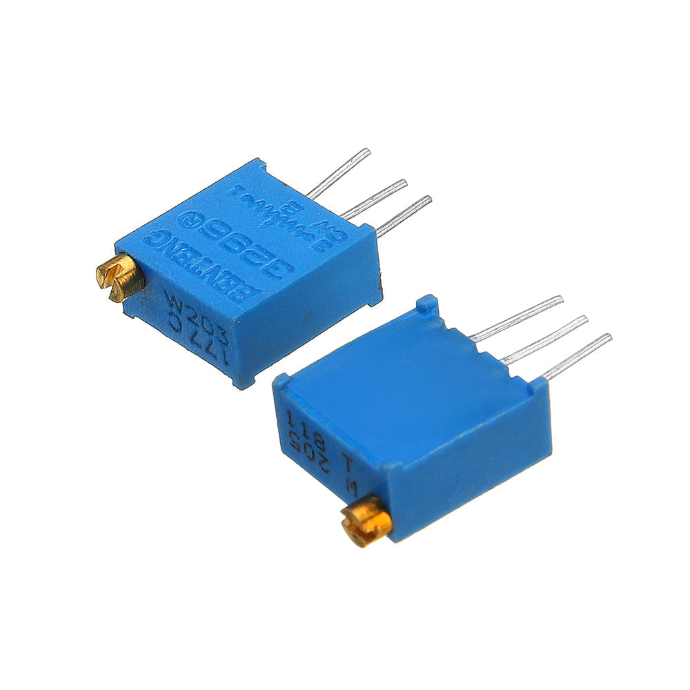65 stuks 100r-1m 3296 potentiometerpakket 3296w potentiometer verstelbare weerstand