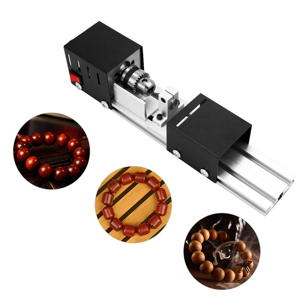 raitool 80 w 24 v mini draaibank kralen polijstmachine machine houtbewerking craft dhz rotary tool kralen slijpen polijsten
