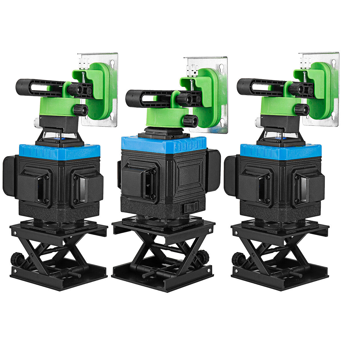 fasget 8/12/16 lijnen groen licht 3d 4d auto zelfnivellerende laser niveaus 360 horizontale aanpassing super krachtige groene laser tool