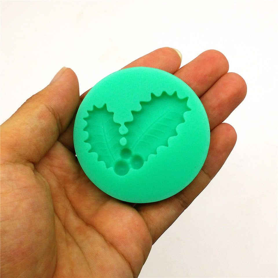 kerstboom sneeuwvlok sneeuwpop leaf decoratie kerstcadeautjes reeks fondant cake mold