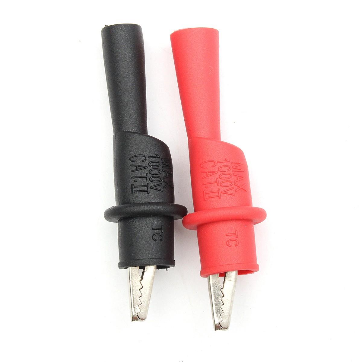 20a multimeter test probe test lead legering alligator clips agilent/ideal clamp multi meters