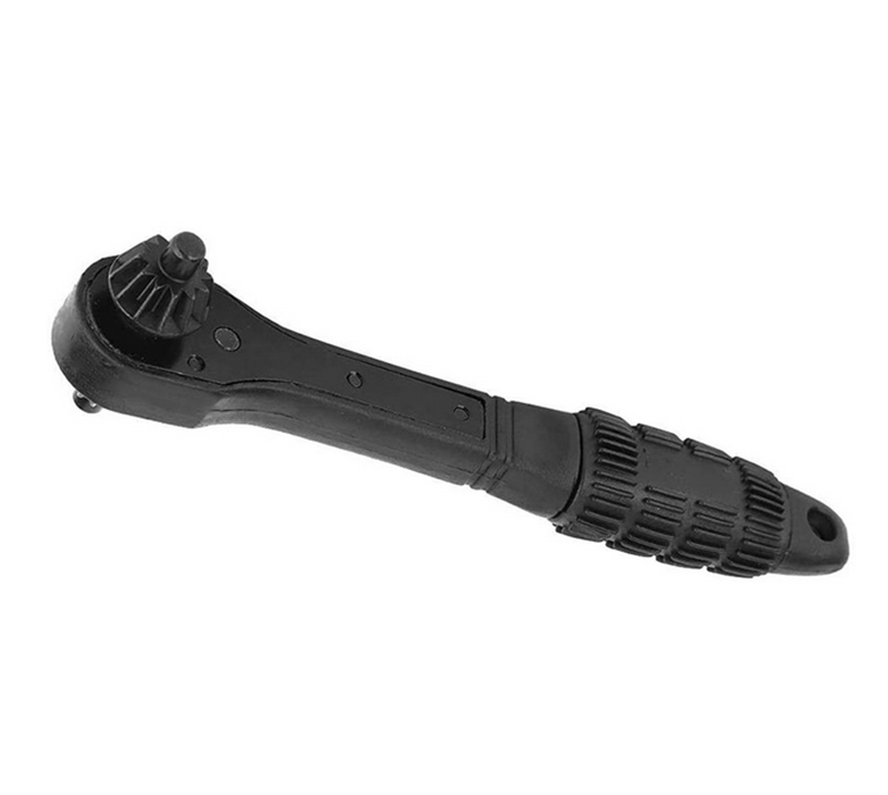 2-in-1 boorkop ratelsleutel combinatiesleutel 12.7 mm 17.5 mm ratelsleutel met sleutel