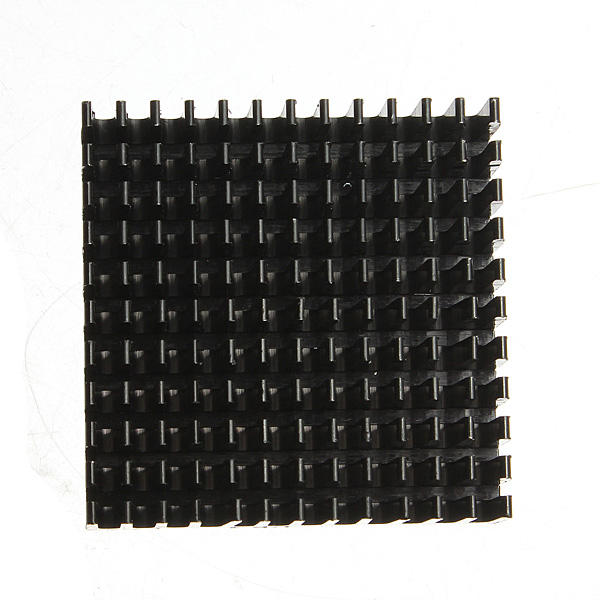 30 stuks 40 x 40 x 11 mm aluminium koellichaam koellichaam koeling voor chip ic led-transistor