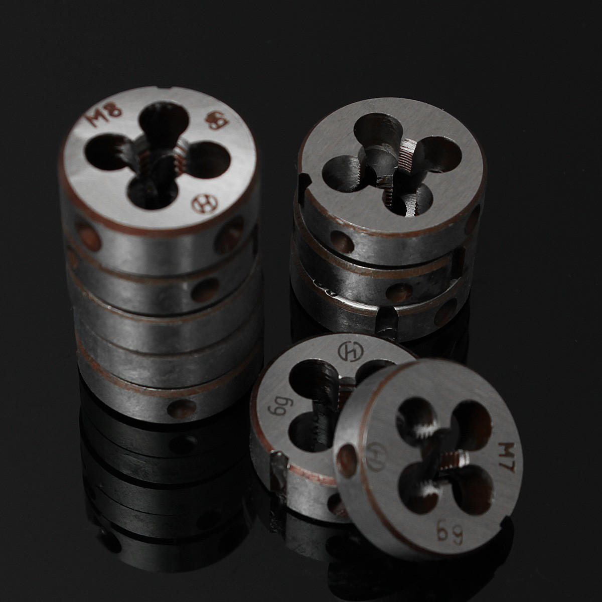 m10 m11 metrische rechtse draad gelegeerd staal matrijssleutel 0.5-1.5 mm
