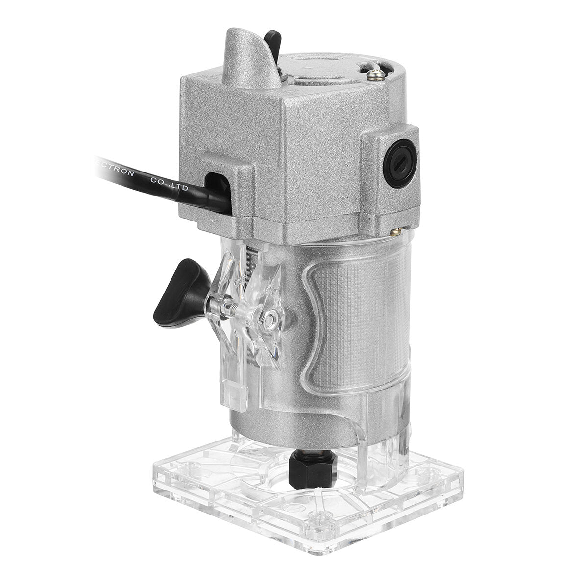 30000r/min 800w aluminium body elektrische hand trimmer 1/4 inch snoer hout laminaat palm router 6.35mm houtwerk trimmer
