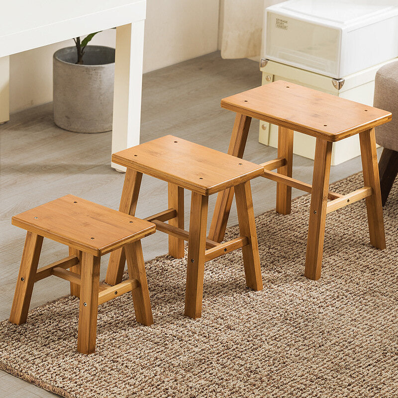 Bamboe stoel met zwart metaal | Nusa Living