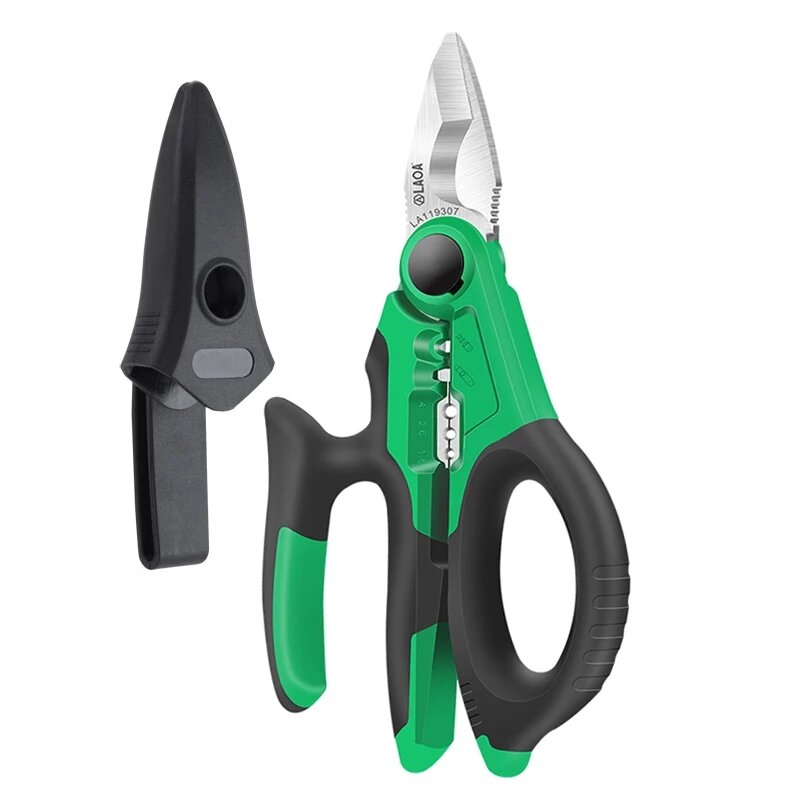 laoa 6 /7 draadknipper elektricien schaar crimpper roestvrij draad stripper krimptang