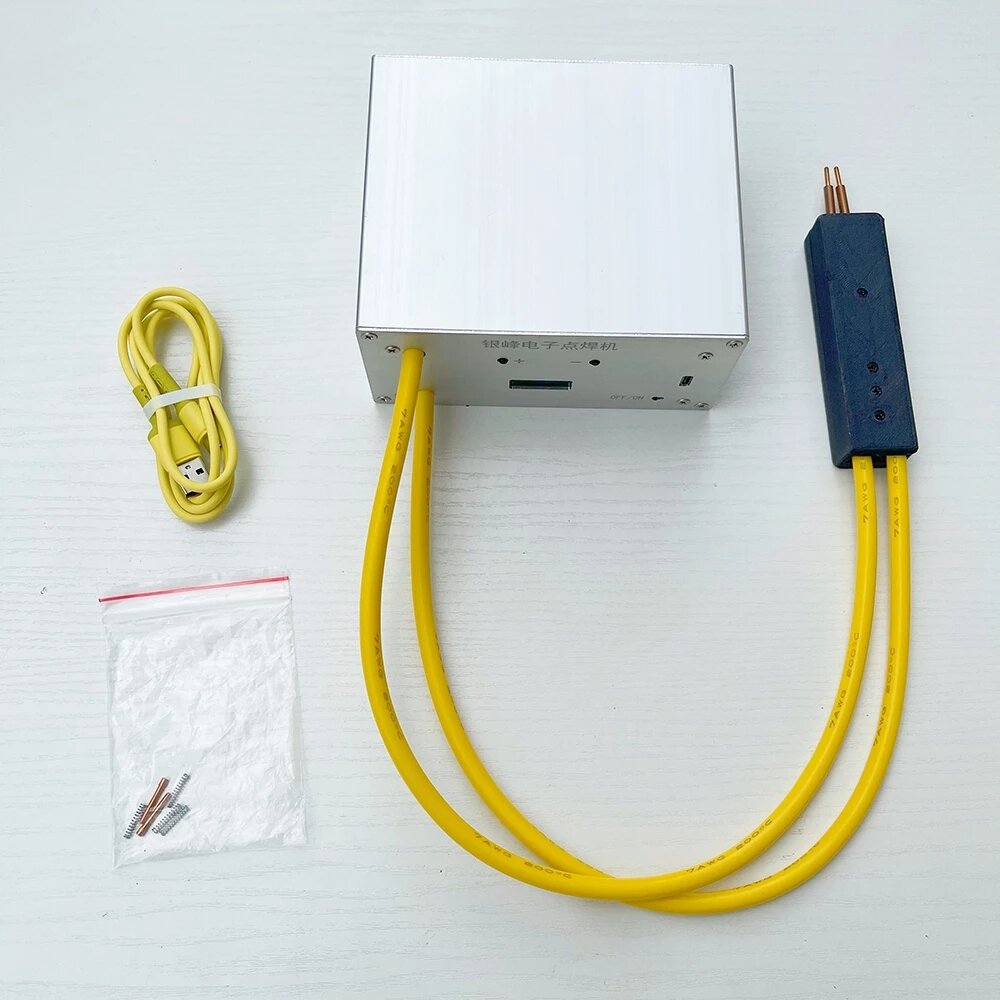 sg03 8.4v 3400w dhz verstelbare led spot lasser handheld draagbare mini puntlassen machine voor max 0.3mm nikkel stalen strip