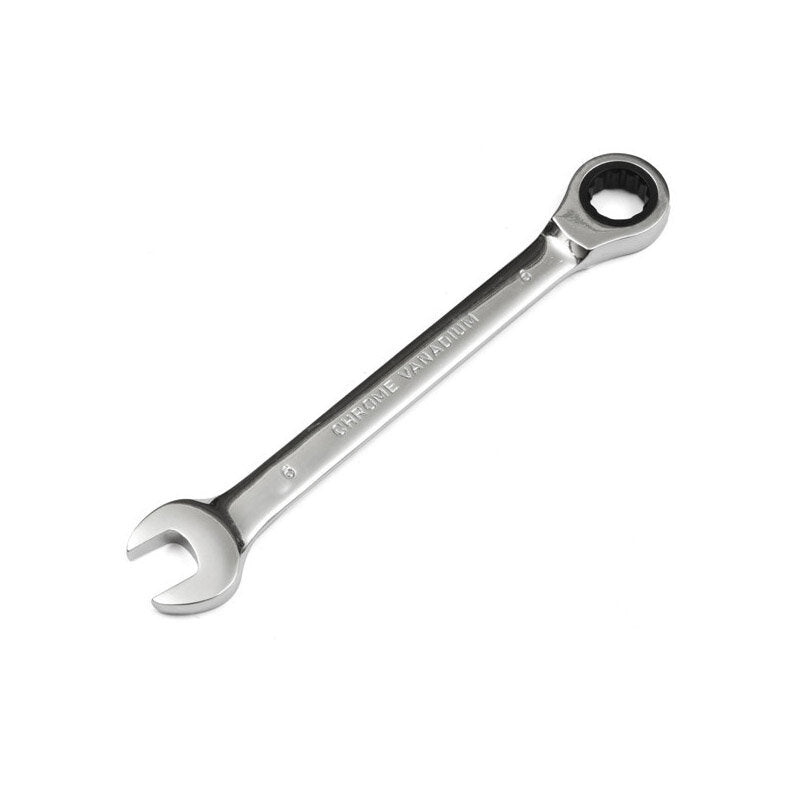 raitool ht01 chroom vanadium staal metrische ratelsleutel vaste kop 6-32mm