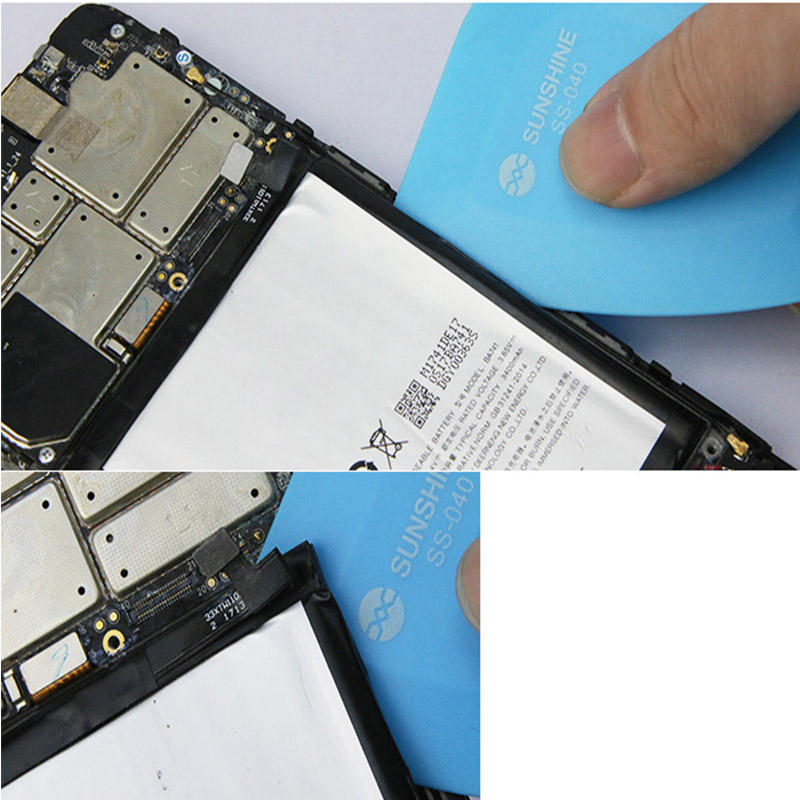 ss-040 antistatische telefoon demontage gereedschap batterij demontage kaart vierhoekige gebogen ontwerp mobiele telefoon pry opening tool