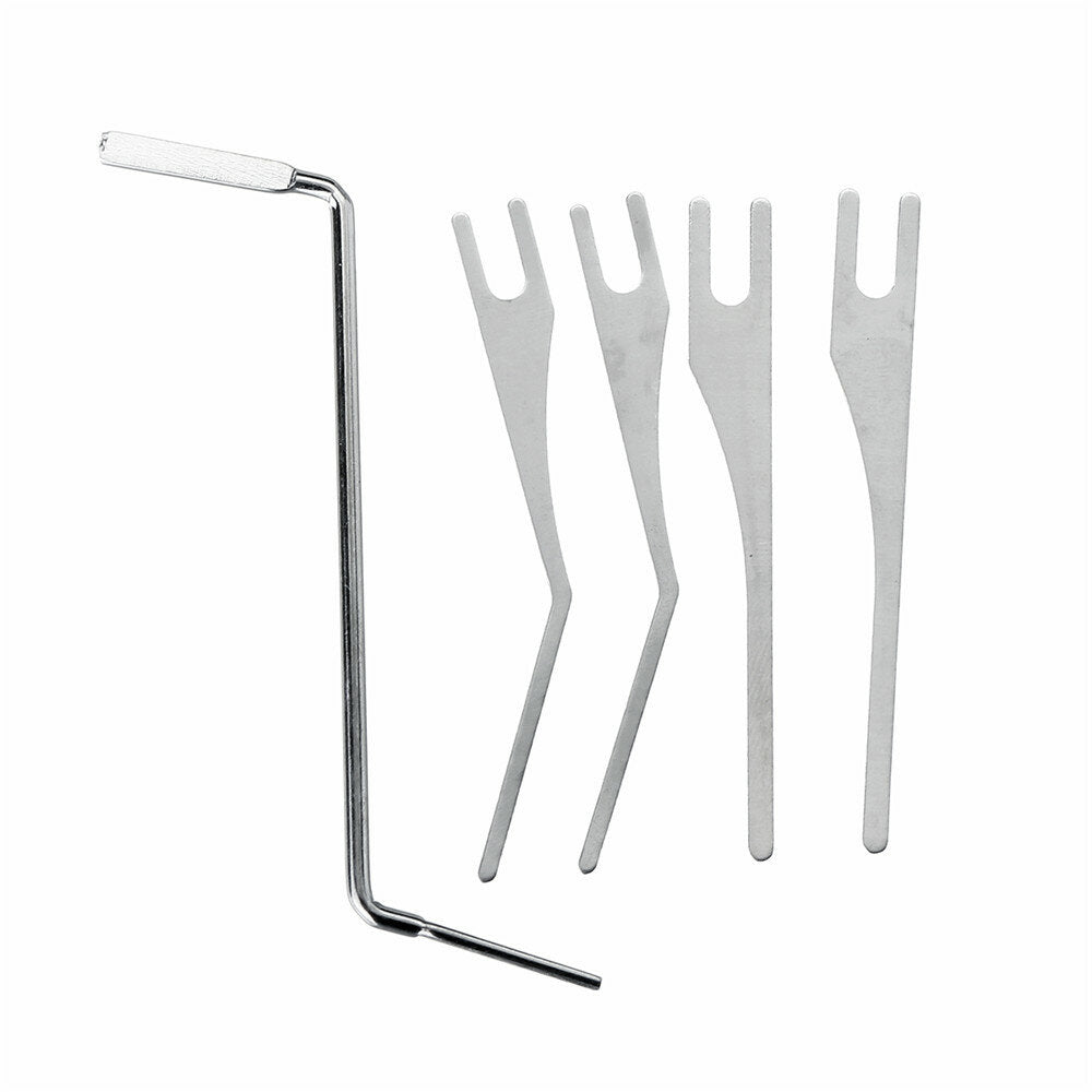 44 stuks slotreparatiesets ontgrendeloefening lock pick key extractor padlock kit