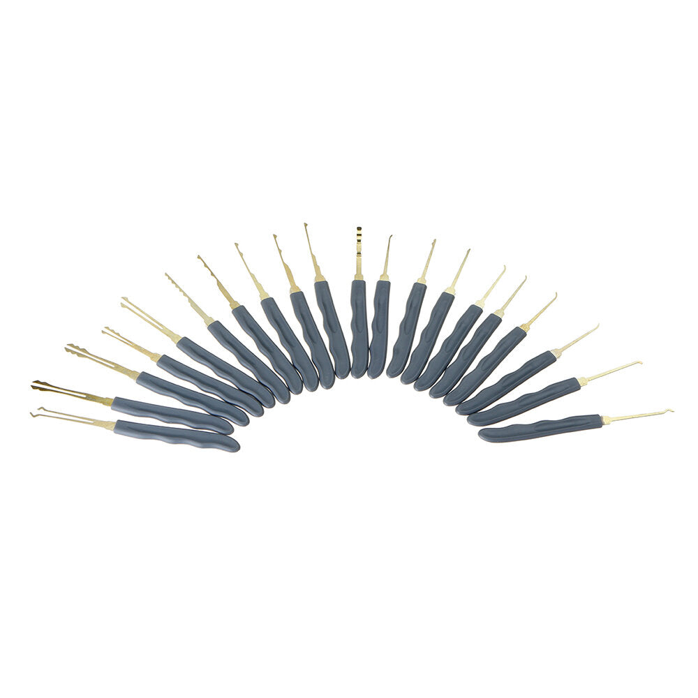 44 stuks slotreparatiesets ontgrendeloefening lock pick key extractor padlock kit