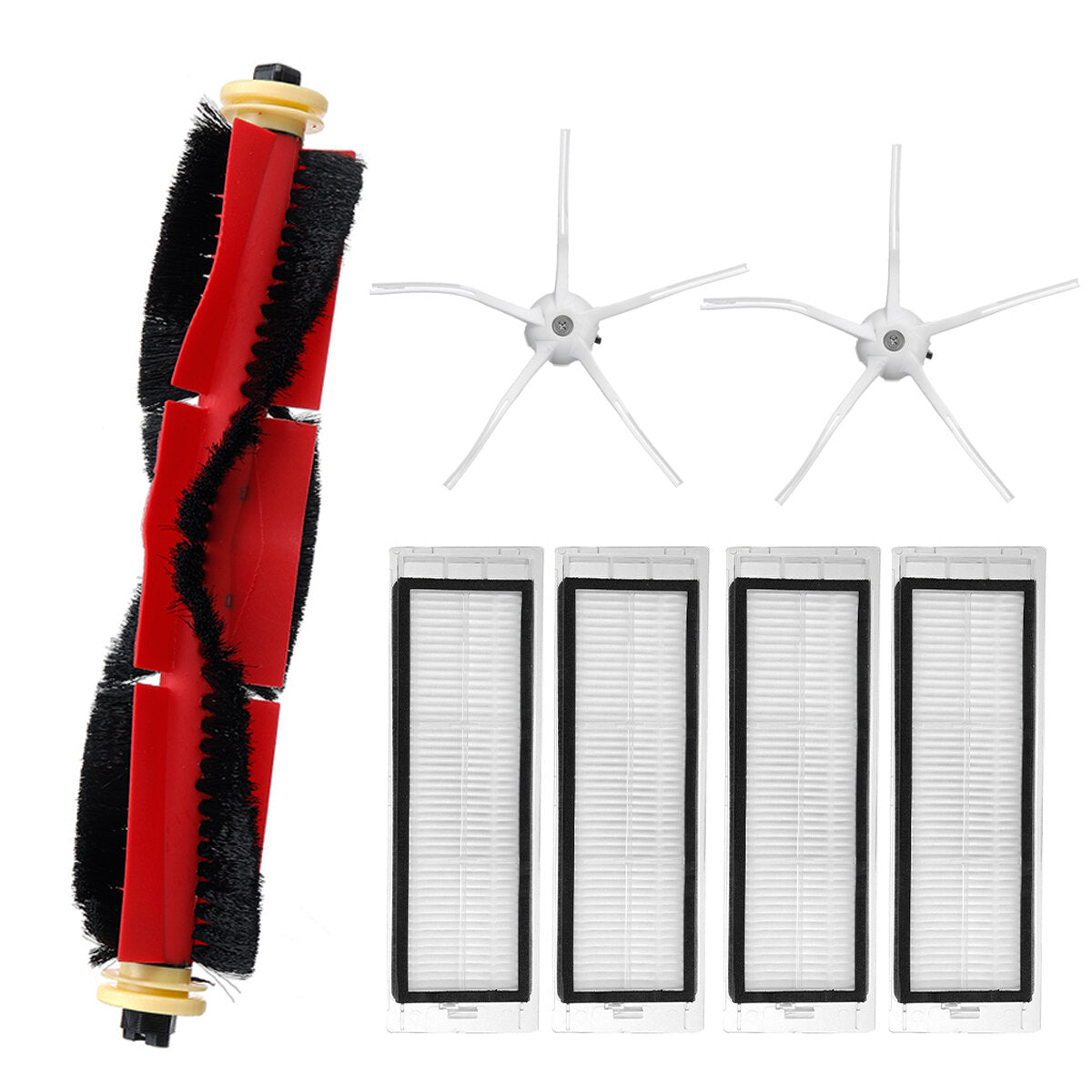 6/7/19/23 stuks vervangingen voor xiaomi 1s roborock s6 s60 s65 s5 max t6 stofzuiger onderdelen accessoires [niet-origineel]