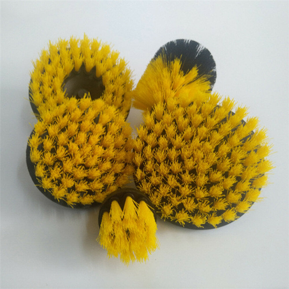 5 stuks 2/3.5/4/5 inch boorborstels scrubber reinigingsborstel geel/blauw/rood