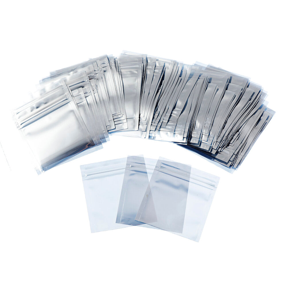 100 stuks 8 * 13 cm moederbord tas led isolatie tas elektronisch apparaat antistatische tas
