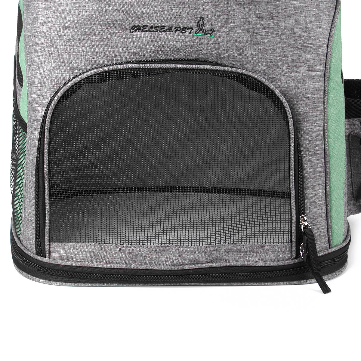 draagbare ademende mesh hoofd hond kat carrier rugzak dubbele schoudertas huisdier accessoires voor outdoor reizen
