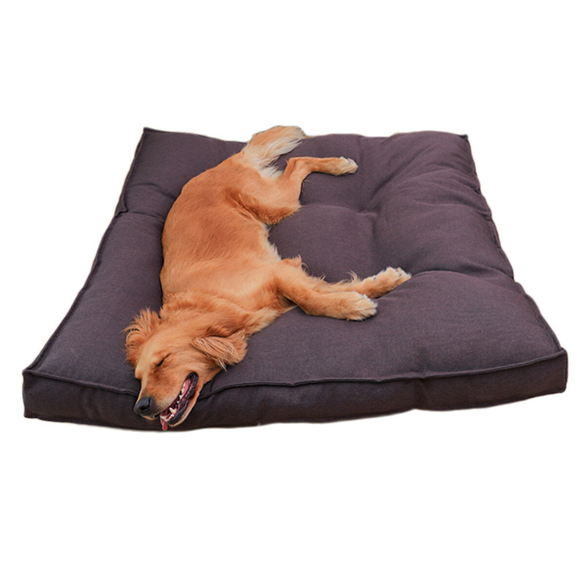 huisdier kalmerende bed soft warm kat hondenhuis kleine grote wasbare mat afneembare puppy benodigdheden 120x120x12cm