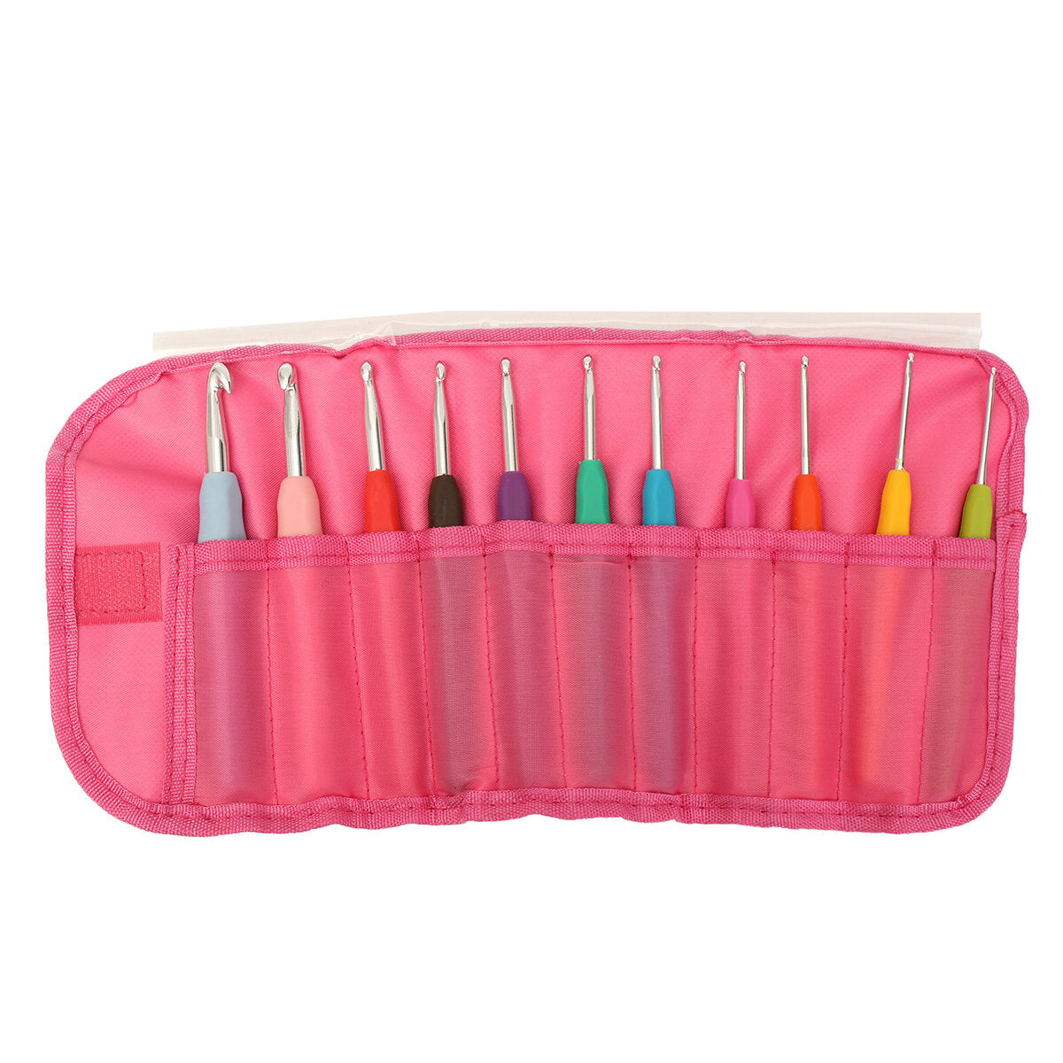 9/11/12 stuks haaknaald set breinaald garen handvat organizer case set tool