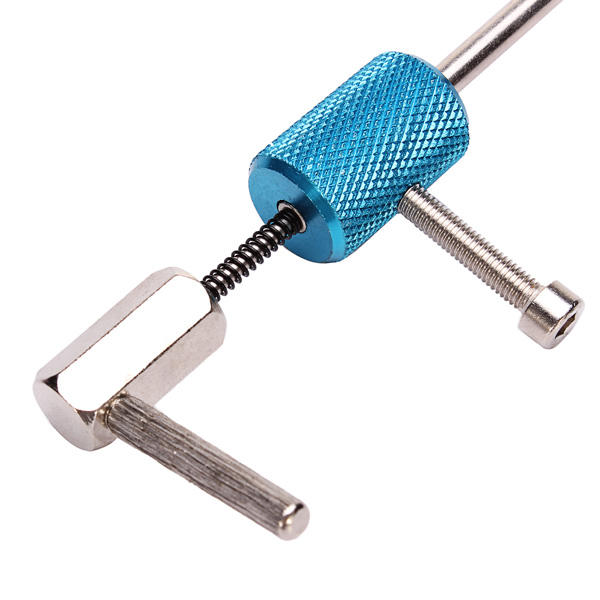 civil lock quick forced open lock picks locksmith tool zilver + blauw