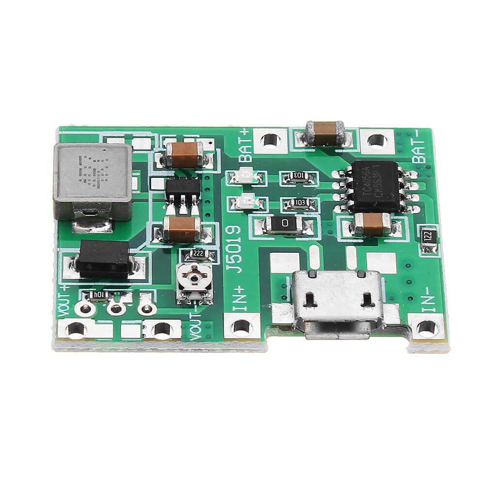 20 stuks 3.7 v 9 v 5v 2a verstelbare step up 18650 lithium batterij opladen ontlading geïntegreerde module