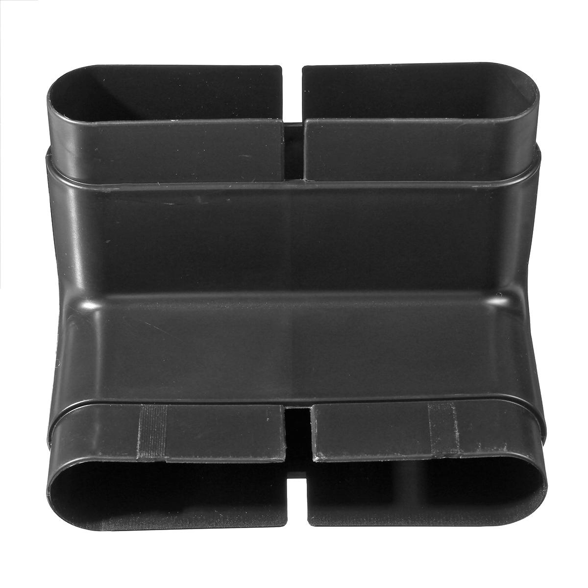 pvc-ventilatiesysteem milieubescherming 90° gebogen pvc-buisconnector 132x30 mm