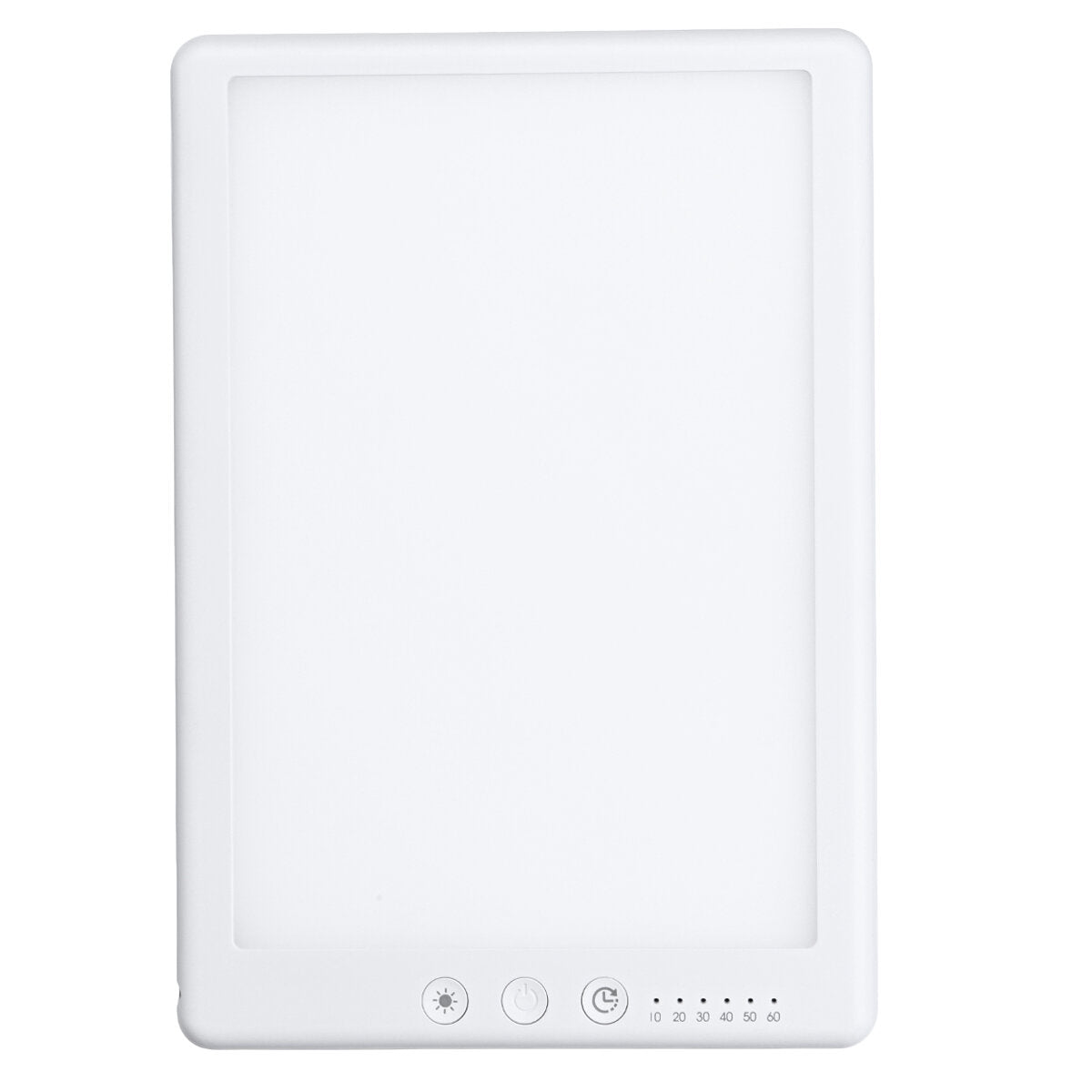 elfeland 12w 100-240v ac 6500k led-behandellamp met dim- en geheugenfunctie 1.8m wit netsnoer en beugel