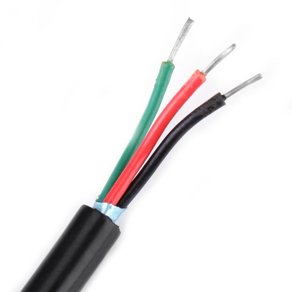 dc 5v 1 / 8npt draaddruksensor zender transducer zender sensor voor diesel diesel lucht water roestvrij staal