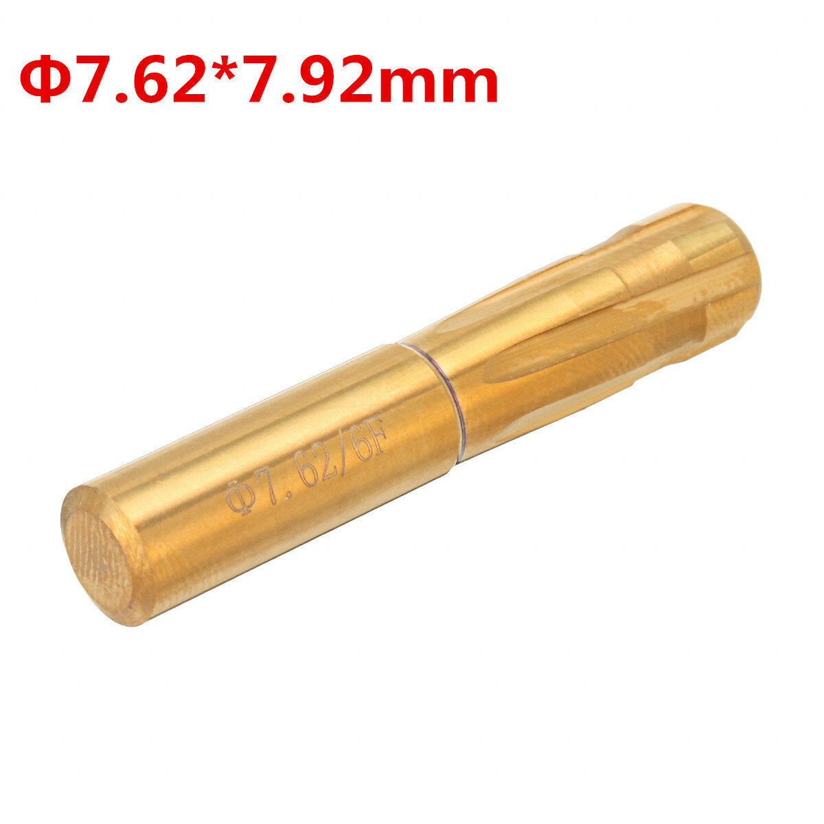 6 fluiten spiraal ruimer push rifling knoppen dubbellaags blade ruimer rifled vat machine ruimer