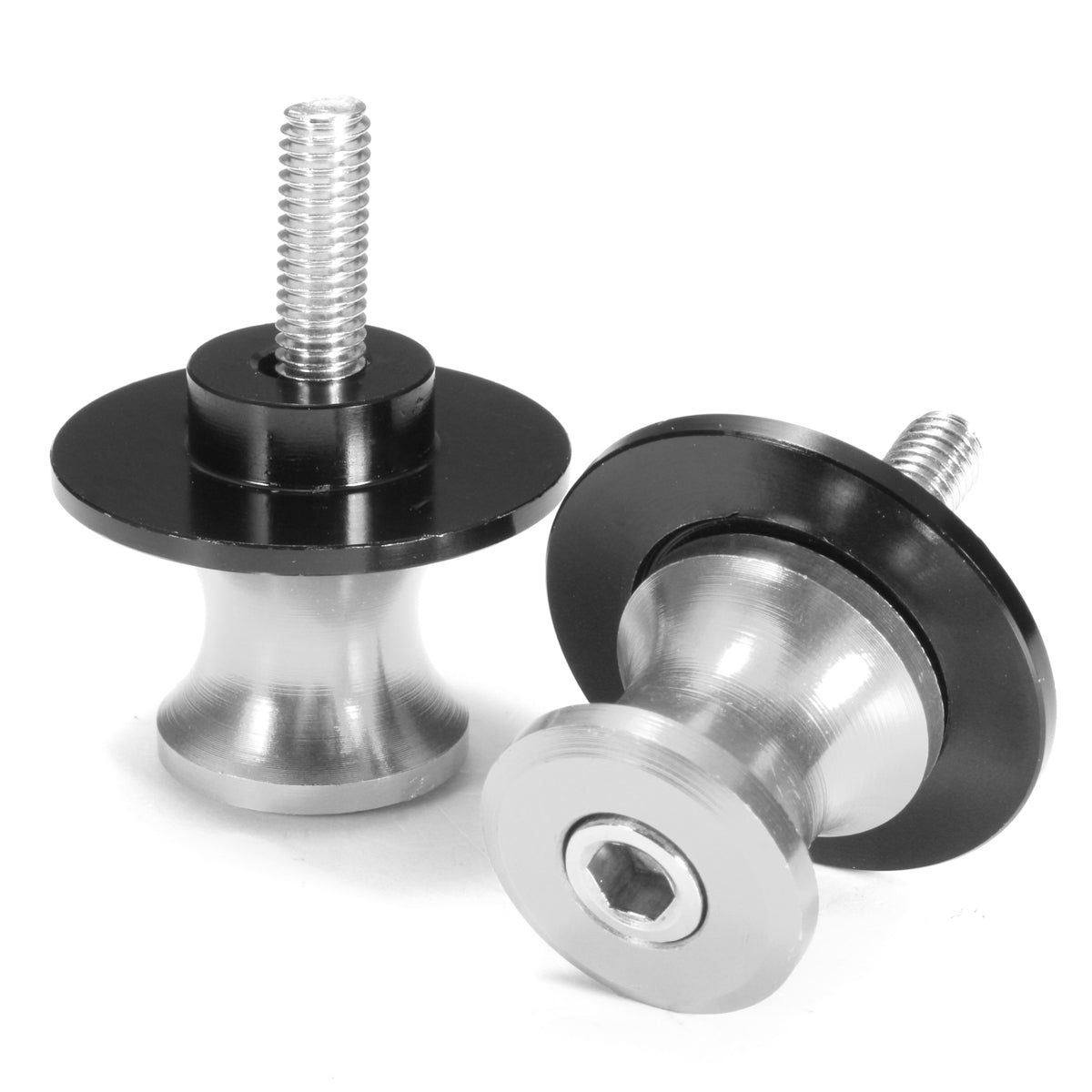 6mm motorcycle cnc aluminium swing arm paddocks stoelen spoelen sliders spoelen