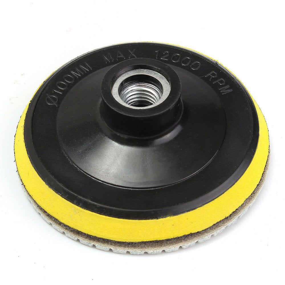 16 stuks 4 inch 50 tot 10000 grit diamond polijstpad voor graniet steen beton marmer
