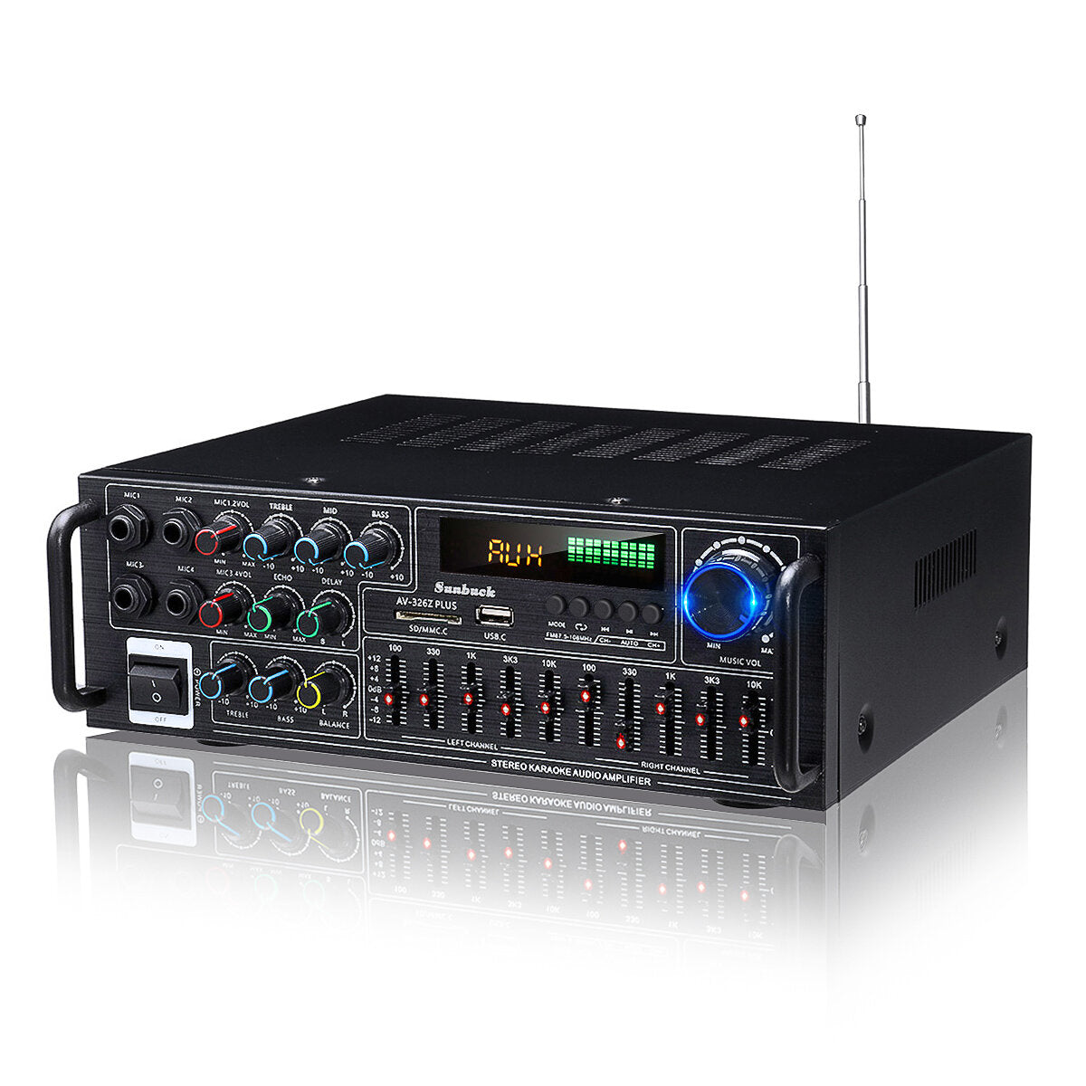 S-299 4.1 Kanaals Audio Digitale Eindversterker 5.0 Draagbare Auto S-299 4.1 Kanaals Audio Digitale Eindversterker 5.0 Draagbare Auto
