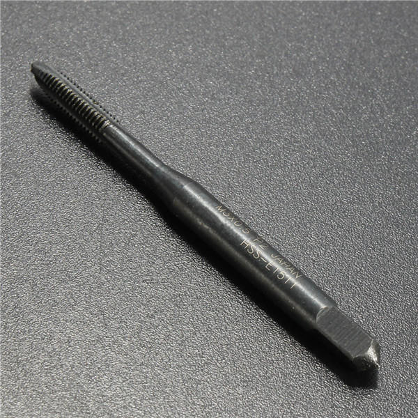 m3/m4/m5/m6/m8 hss nitride gecoate schroef tap metrische spiraal hand draad schroef tap