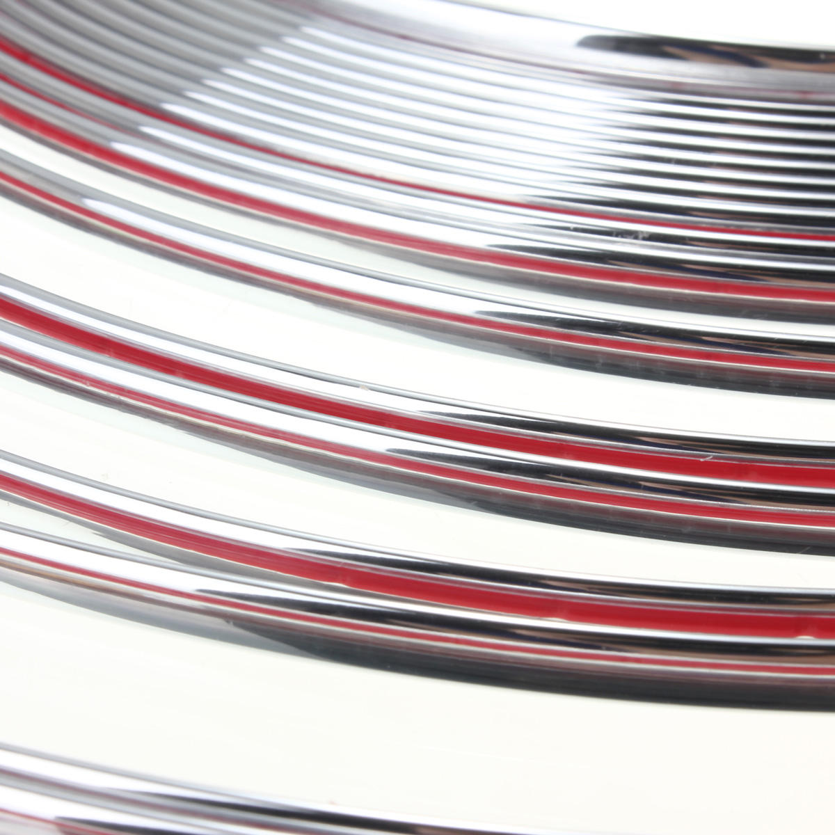 dhz zilver 13m 6mm auto auto chrome molding trim strip voor window bumper grille