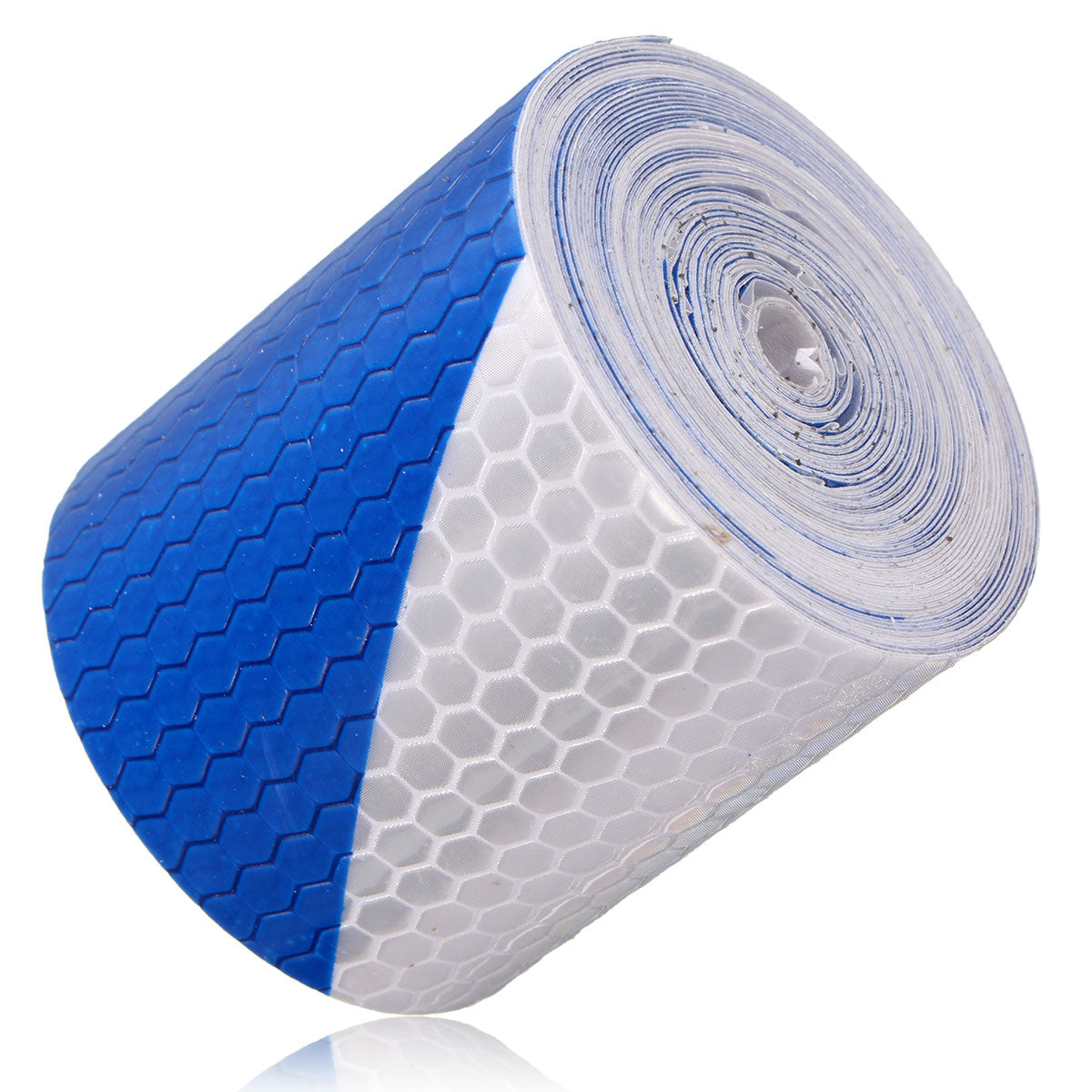 5m x 50mm stripe veiligheid reflectieve zelfklevende waarschuwing tape sticker