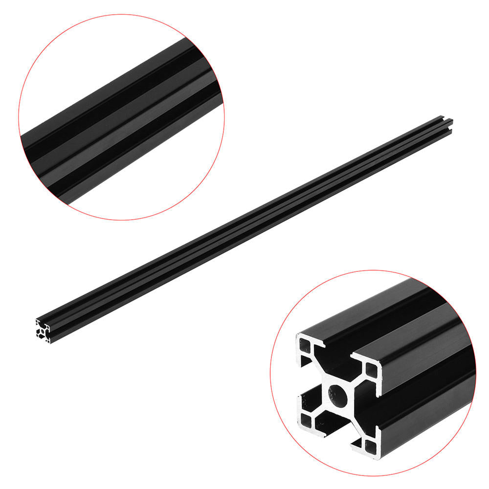 zwart 1000 mm 3030 t-sleuf aluminium profiel extrusieframe voor cnc