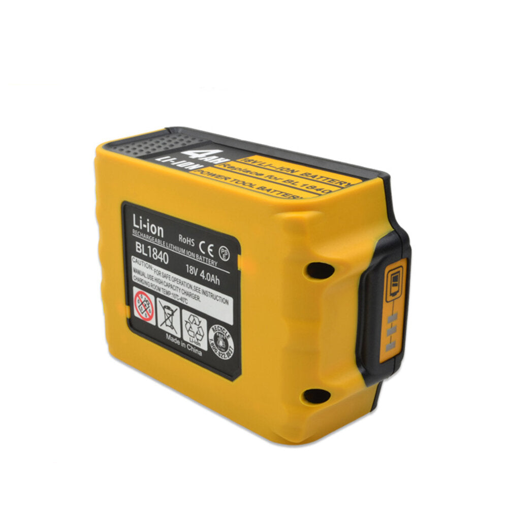 18v li-ion 3.0ah-6.0ah batterij rubberen cover vervangende power tool batterij met led display voor makita bl1830 bl1840 bl1850 bl1860