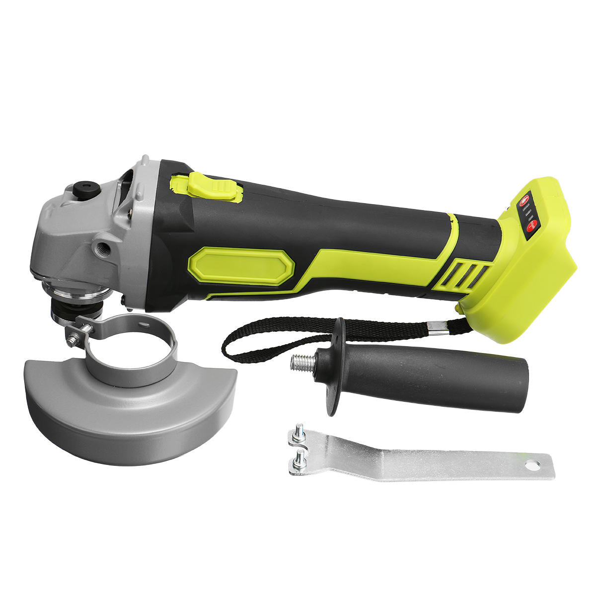 100mm 18v draadloze borstelloze haakse slijper voor makiita 18v batterij elektrische grinder slijpmachine