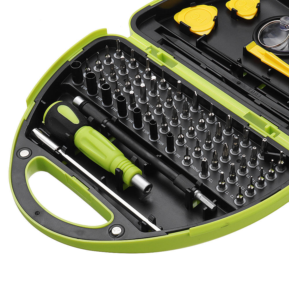 67 in 1 schroevendraaier set draagbare schroevendraaier telefoon horloge computer eletroni onderhoud reparatie tools