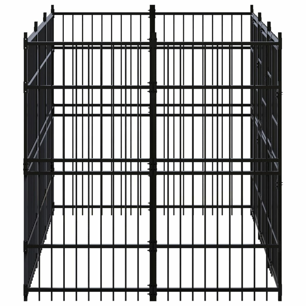 buiten hondenkennel staal 59.5 ft²