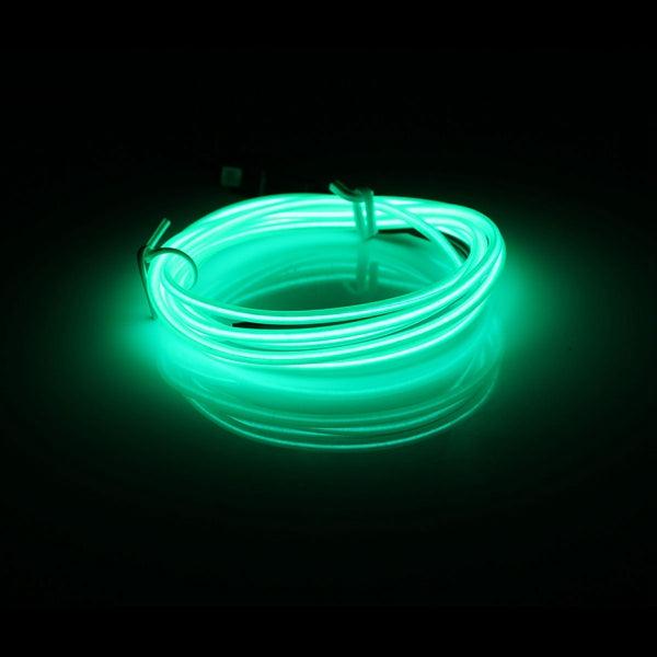 1m el led flexibel soft buisdraad neon glow car strip strip light kerst decor dc 12v