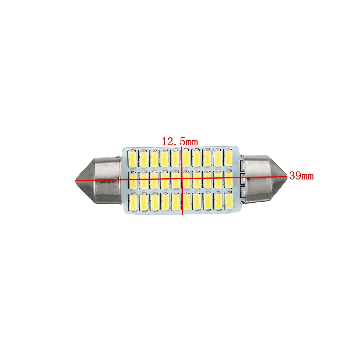 led auto-interieur festoen dome leeslamp wit dak kentekenverlichting 31 mm / 36 mm / 39 mm / 41 mm