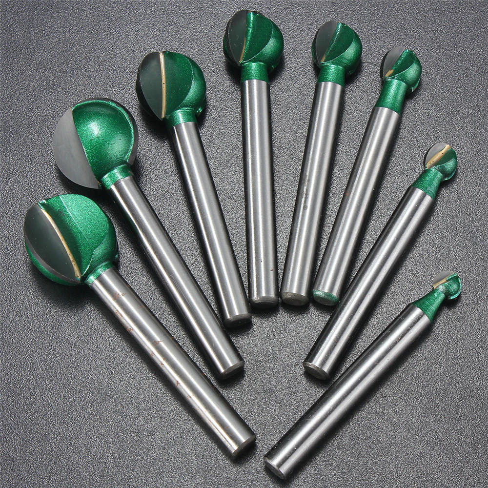 6-20mm tungsten staal legering blade ball router bit frees carving graveren bit hout cutter tools:
