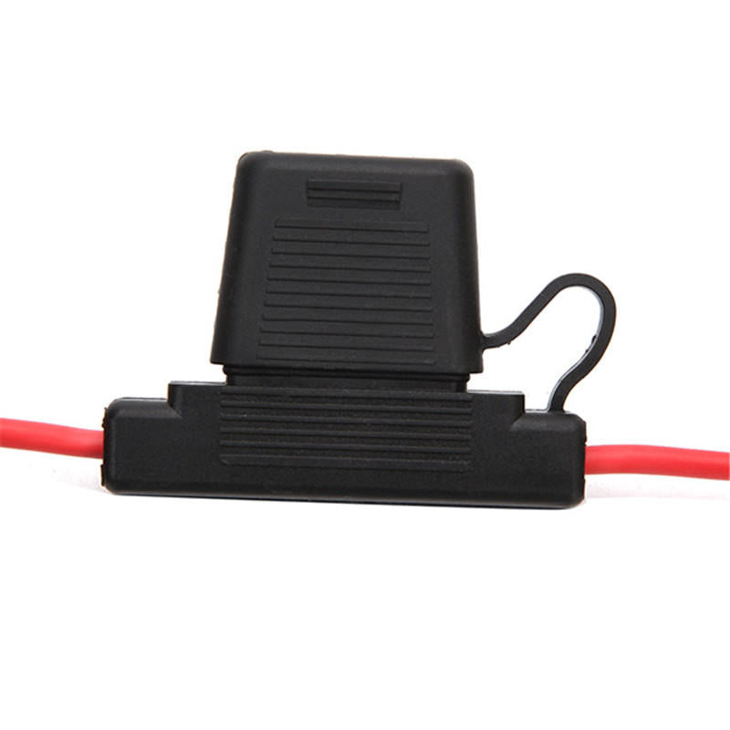 hs-812 grootblad inline car fuse houder waterdicht 10 awg gause met 30amp-zekering