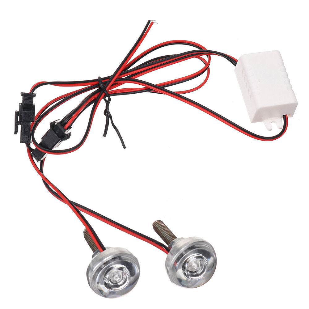 12 v motorfiets led kentekenverlichting rem strobe flash staartdecoratie flashlight