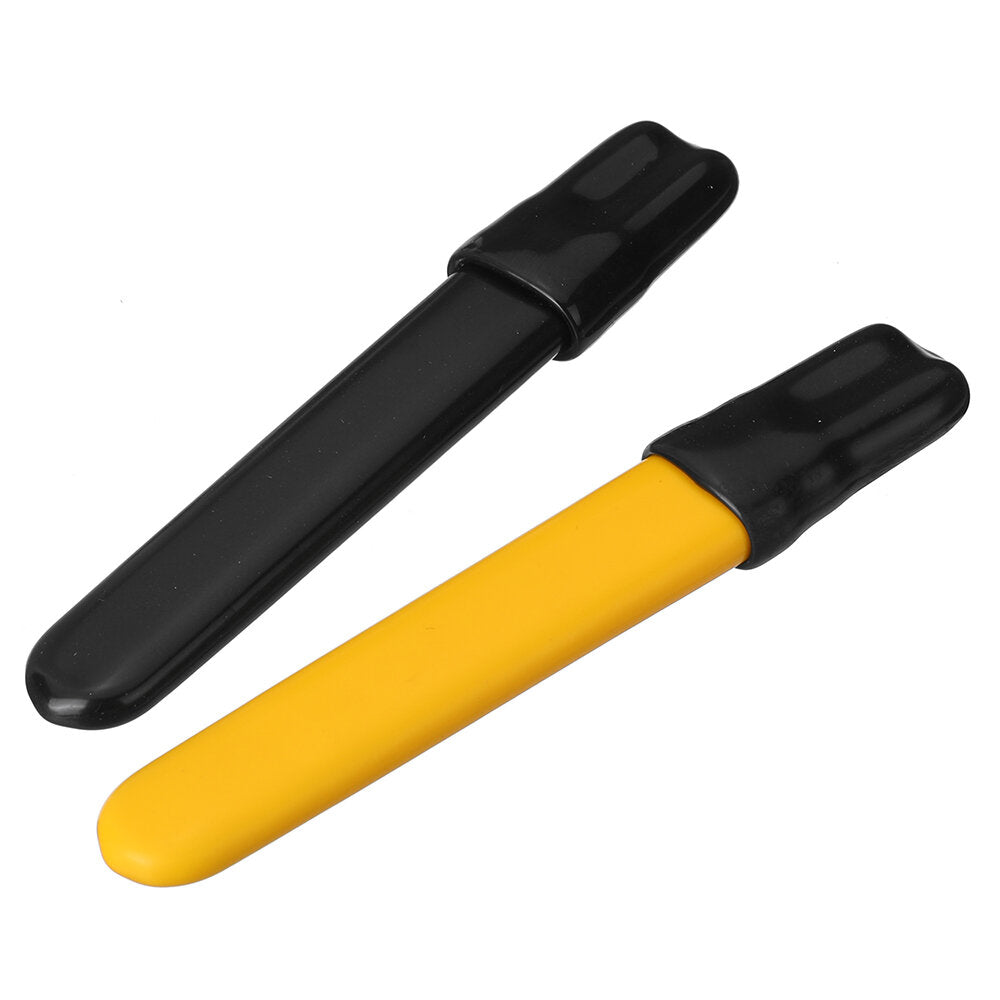 1 stuks geel/zwart outdoor mes en schaar dual-purpose slijper tuin schraper slijper quick slijper quick slijper