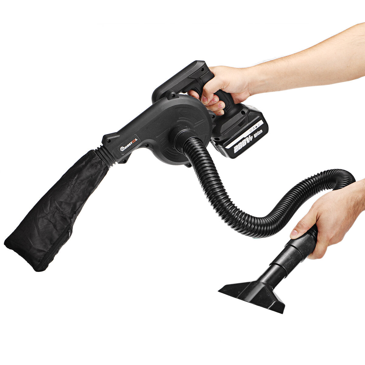 2-in-1 elektrische luchtblazer 1500w 20000rpm stofzuiger handheld blaasmachine