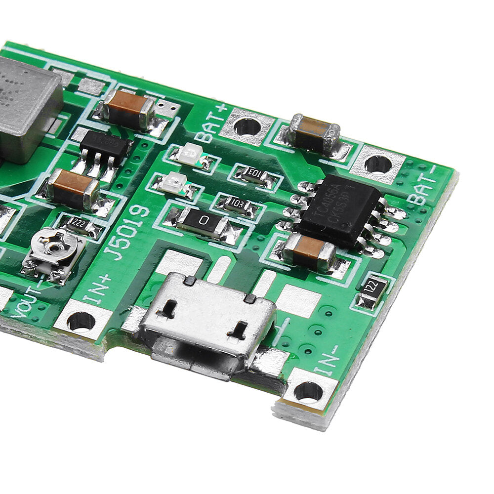 20 stuks 3.7 v 9 v 5v 2a verstelbare step up 18650 lithium batterij opladen ontlading geïntegreerde module