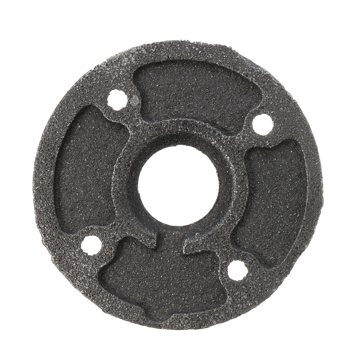 dn 15/20/25 zwarte flens ijzeren pijp vloer fitting sanitair schroefdraad vier gaten flens